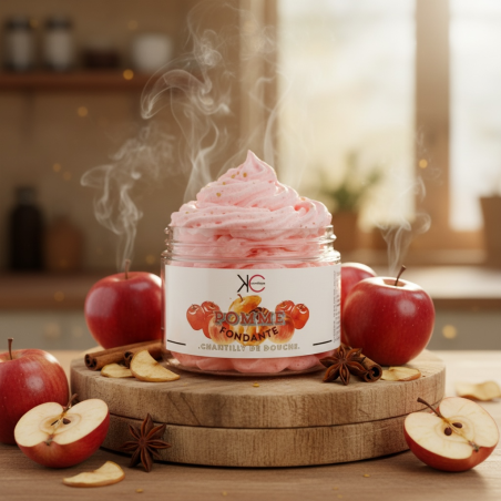 Chantilly de douche pomme fondante